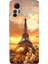 Xiaomi Redmi Note 12S Kılıf Desenli Ermer Silikon Eyfel 1