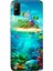Tecno Spark 6 Go Kılıf Desenli Kapak Renkli Ermer Island 1