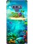 Samsung Galaxy Note 9 Kılıf Renkli Esnek Silikon Island 1