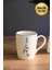 Porselen Natura Salkım Kulplu Mug Kupa 9cm 220ML Tekli 4