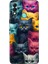 Tecno Spark 8t Kılıf Desenli Kapak Renkli Kedi Ordusu 1