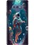 Samsung Galaxy Note 9 Kılıf Renkli Esnek Silikon Astronot 1