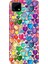Realme C25 Kılıf Desenli Silikon Renkli Phone Case Kalp Çizim 1