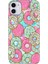 Apple iPhone 11 Kılıf Renkli Temalı iPhone 11 Silikon Donut 1