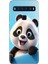 Tcl 10L Kılıf Baskılı 6.53" Silikon Renkli Resimli Arka Kapak Panda 1