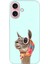 iPhone 16 Kılıf Silikon Desenli Kalıplı Case Deve 1