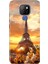 General Mobile Gm 20 Kılıf Desenli Silikon Case Uv Eyfel 1