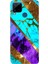 Realme C15 Kılıf Desenli Silikon Renkli Tpu Uv Nezih Mermer 1