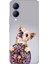 Vivo Y17S Kılıf Desenli Kapak Renkli Silikon Cvr Donut Dog 1