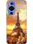 Huawei Nova 12S Kılıf Desenli Kapak Renkli Tpu Uv Eyfel 1