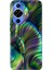 Huawei Nova 12S Kılıf Desenli Kapak Renkli Tpu Uv Holographic 1