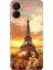 Tecno Camon 19 Neo Kılıf (CH6I) Uyumlu Desenli Silikon Eyfel 1