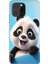 Oukitel C21 Pro / Plus Uyumlu Kılıf Desenli Silikon Renkli Tpu Uv Panda 1