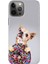 Apple iPhone 12 Pro Kılıf Tasarım Baskılı Silikon Donut Dog 1