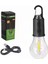 Askılı Kırılmaz LED Işık Kamp Bahçe Lambası Taşınabilir LED Ampul Şarjlı 3