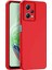Xiaomi Redmi Note 12 Pro 5g Kılıf Nano Içi Kadife Silikon - Kırmızı 5