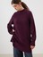 Yeni Sezon Dik Yaka Oversize Kadın Triko Tunik 1