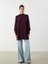 Yeni Sezon Dik Yaka Oversize Kadın Triko Tunik 4