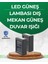Şeffaf Abajurlu Duvar Tipi Solar Işık 1