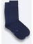 Erkek Lacivert Merserize Karışımlı Soket Çorap B008558 2