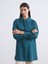 Yeni Sezon Oversize Kadife Kadın Gömlek Tunik 1