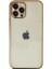 iPhone 12 Pro Kılıf Lensli Silikon - Gold 1