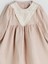 Yeni Sezon Bebe Yaka Müslin Kız Bebek Elbise 4