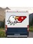 Kartal ve Türk Bayrağı Sticker - Ay Yıldız Eagle Sticker - Araba Oto Motosiklet Karavan Sticker 00727 3