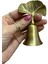 Gingko Yapraklı Metal Çan Mum Söndürücü-Antik (Bronz Eskitme) 1