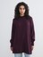 Yeni Sezon Dik Yaka Oversize Kadın Triko Tunik 1