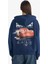 Coool Cars Oversize Geniş Kalıp Kapüşonlu Sırt Baskılı Sweatshirt 5