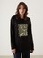 Yeni Sezon Bisiklet Yaka Baskılı Kadın Tunik 1