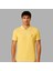 Kişiye Özel Nakışlı Kısa Kollu Ribana Yaka Likralı Premium Soft Sarı Tişört M 2