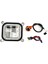 Xenon Balast Hid Ampul Kontrol Ünitesi Bilgisayar Modülü 8A5Z13C170A Hyundai Santa For Ford Land Rover Balast + Çift Tel (Yurt Dışından) 4