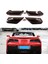 Araba Arka Kuyruk Işık Arka Sis Lambaları Karartma Kapağı Kaplama Döşeme Stick Tail Işık Kapağı Chevrolet Corvette C7 2014-2019 (Yurt Dışından) 2