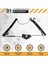 A2127201679 Araba Ön Pencere Regülatörü Mercedes Için Motorsuz Benz W204/W212 C230 C250 C300 C350 2010-2015 (Yurt Dışından) 4