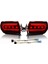 Toyota Land Cruiser Prado Için 150 LC150 FJ150 GRJ150 2010-2020 Arka Tampon Reflektörü LED Araç Tail Lamba Fren Dönüşü Işık (Yurt Dışından) 1