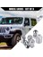 82215711 Tekerlek Kidi Kit Kit Kabuk Somun Kiti Jeep Wrangler Için Anahtarlı Jl 2018-2024 Jeep Gladiator 2020-2024 (Yurt Dışından) 3