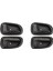 Iç Kapı Kolunun Içinde 2x Araba Siyah Sol/sağ Taraf Toyota Corolla Geo Prizm 1993-1997 (Yurt Dışından) 1