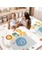 Infant Hobby Dream İt Katlanabilir Çift Taraflı Oyun Matı Oyun Halısı180X160X1 CM 1