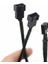 1 To 2 Çoğaltıcı 25CM Fan Uzatma Kablosu Y Tip 4 Pin 3 Pin Bilgisayar Kasa Anakart Ekran Kartı 2