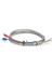K Type Thermocouple 1 Metre Montaj Delikli Sıcaklık Isı Sensörü 0c / 800C Paslanmaz Çelik Prob K Tip 6