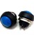12MM PBS-33B 2 Pin Push Buton Mavi On Off 1A 250V Mini Yuvarlak Su Geçirmez Anahtar 4