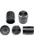 Alüminyum Pot Başlığı 6mm Tırtıklı Mil 6mm Siyah Metal Potansiyometre Rotary Enkoder Ses Voltaj 6