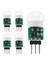 AM312 Pır Sensörü 5 Paket Pır Hareket Sensörü Dış Mekan Mini Piroelektrik Kızılötesi Pır Insan Ir Sensör Modül Gövdesi (Yurt Dışından) 5