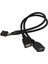 2 Adet 30CM 10 Pin Anakart Dişi Başlığı 2 Port Çift USB 2.0 Erkek Adaptörü Dupont Y Ayırıcı Kablosu (10PIN/02:00) (Yurt Dışından) 4