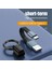 Mini 3A USB Tip-C Hızlı Şarj Veri Kablosu Taşınabilir Keychain Qc 3.0 USB Tip C Tip C USB Cihazları Için Kısa Kablo, A (Yurt Dışından) 4