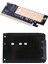 1 Pcs M.2 Nvme SSD Adaptörü M2 Ila Pcıe 3.0 X16 Denetleyici Kart ve 1 Pcs Cy B+M Soket 2 M.2 Ngff (Sata) SSD Ila 2.5 Adaptör (Yurt Dışından) 3