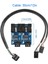 2x Anakart USB 2.0 9pin Başlık 1 Ila 4 Uzantı Hub Ayırıcı Adaptör Dönüştürücü 30CM 9 Pimli Dahili Kablo (Yurt Dışından) 4