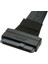 U2 SFF-8639 Nvme Pcıe SSD Kablo Erkek-Kadın Uzatma Kablosu 50CM Mini Sas 68PIN Sunucu Güç Kablosu 750 U.2 SSD (Yurt Dışından) 5